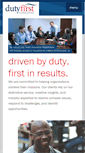 Mobile Screenshot of dutyfirst.com